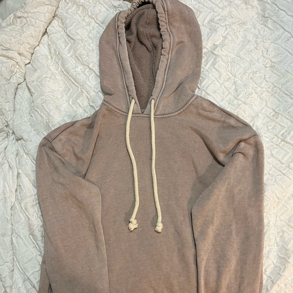 nude hoodie